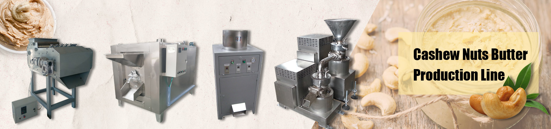 Cashew Nuts Butter Production Line