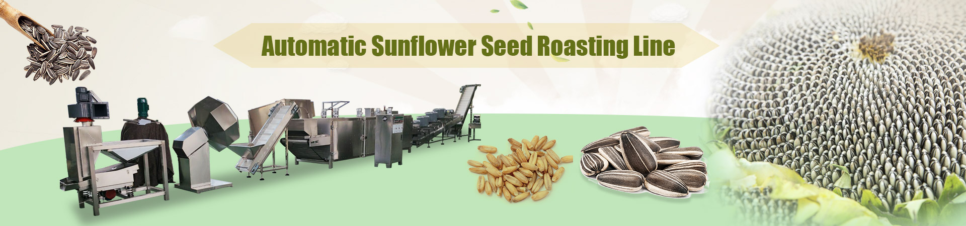 Automatic Sunflower Seed Roasting Line