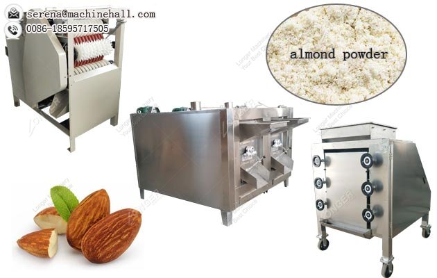 Best Almond Powder Making Line|Nuts Crushing Milling Machine for Sale