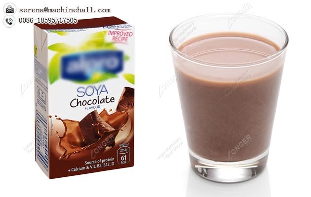 Chocolate Soya Milk Production Process