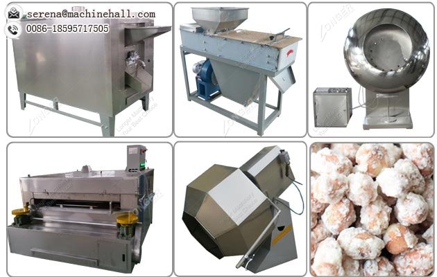 Automatic Peanut Coating Line