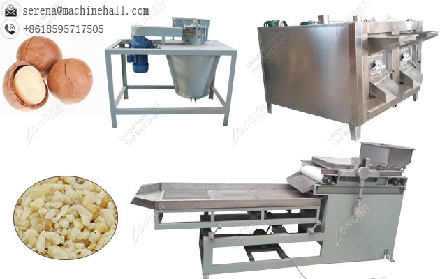 Walnut Chopping Dicing Machine|Chopped Macadamia Nut Making Equipment