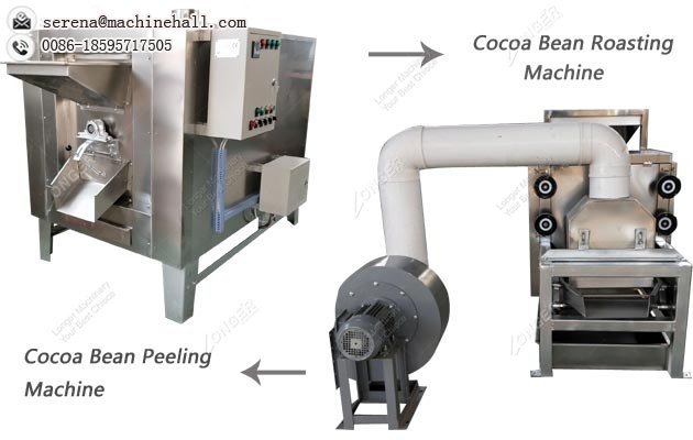 Commercial Cocoa Powder Production Line|Cacao Processing Machine Plant
