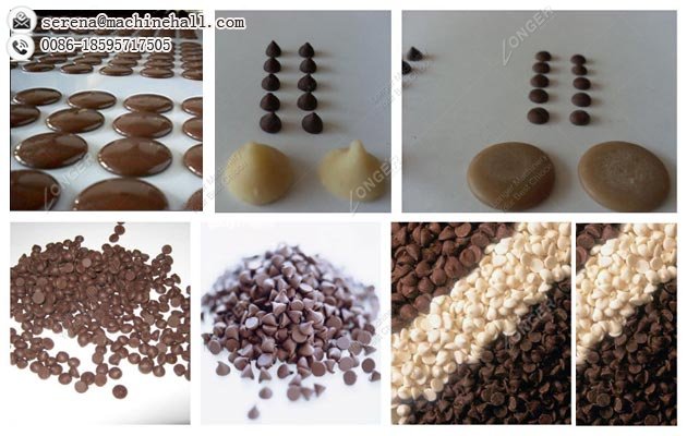 Automatic Chocolate Chip Depositing Making Machine Factory Price