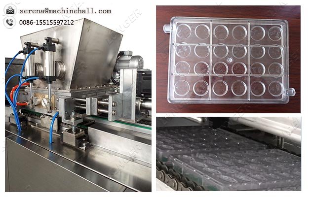 Industrial Chocolate Bar Depositing Moulding Machine Manufacturer