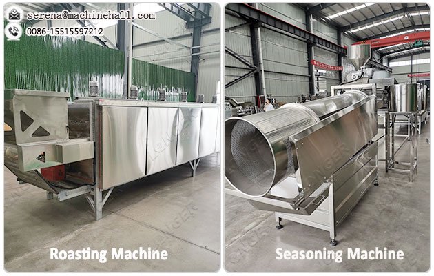 Macadamia Nut Roasting Machine Line