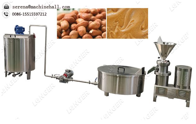 Small Scale Peanut Butter Production Line Cheap Price